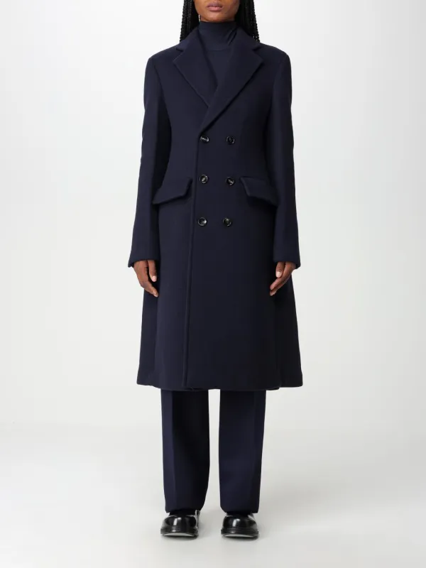DOUBLE-BREASTED WOOL AND CASHMERE COAT made by Bottega Veneta