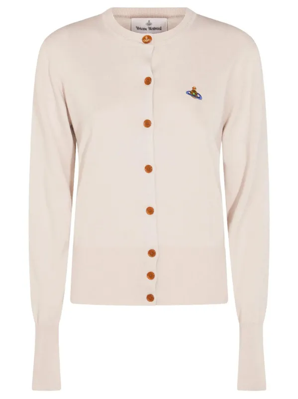 BEA RIBBED-KNIT CARDIGAN made by Vivienne Westwood