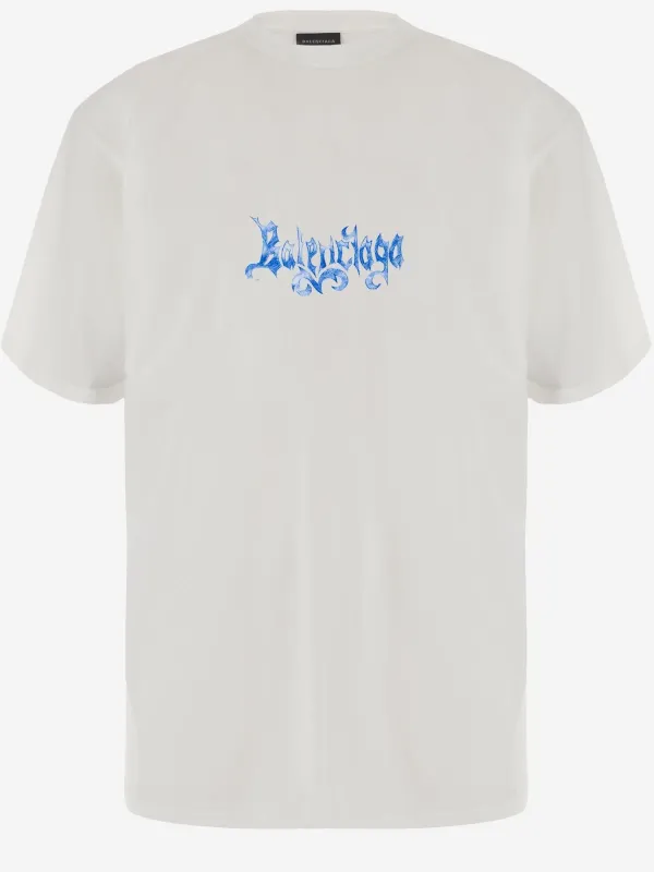 Cotton T-shirt White made by Balenciaga