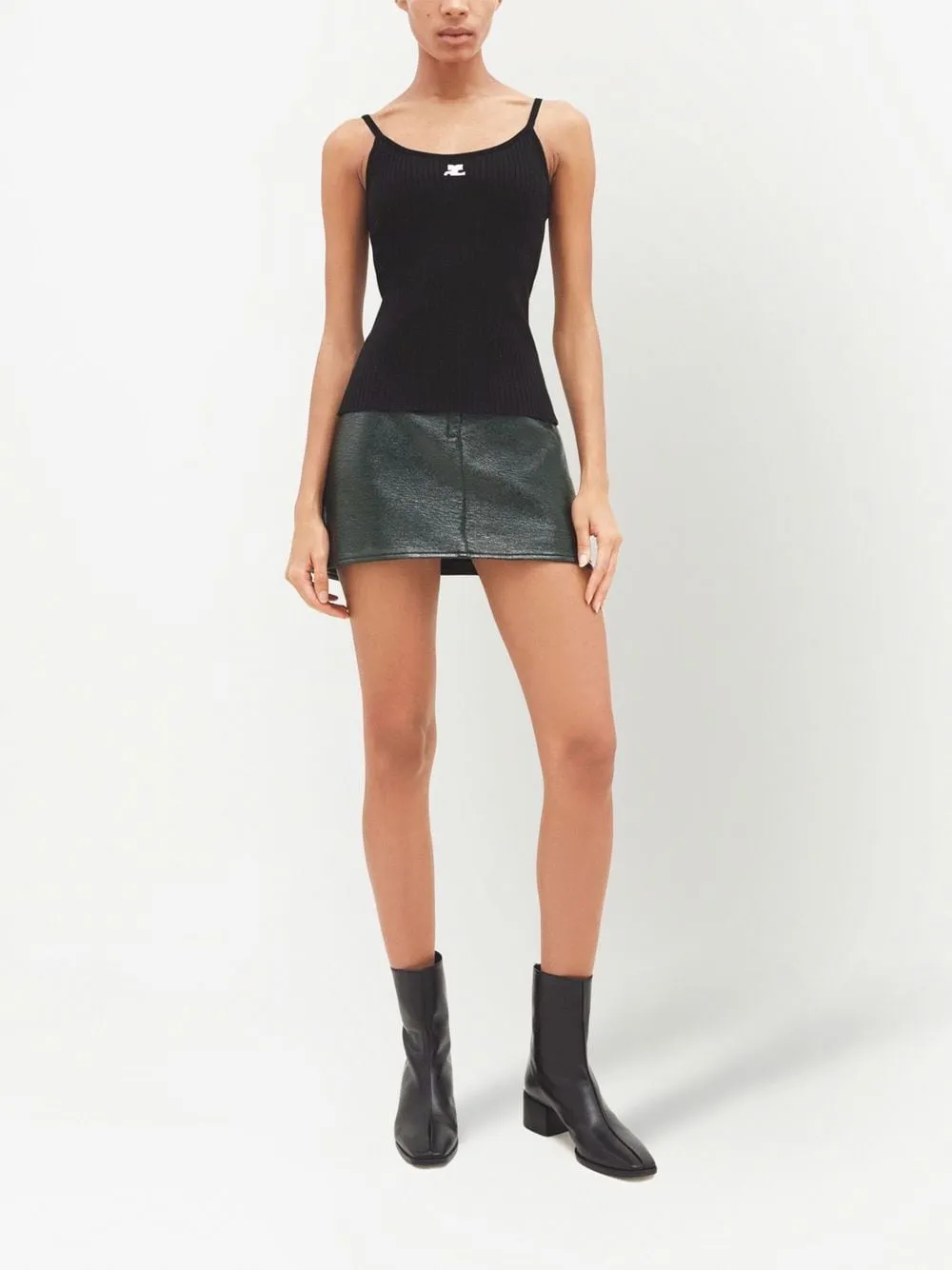 RIB KNIT TANK TOP sold by Lord & Taylor product image thumbnail 2