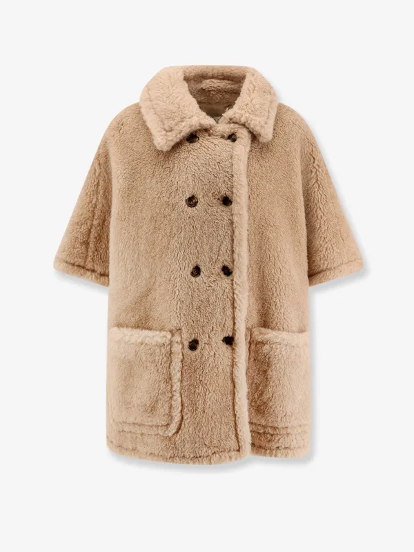 Alpaca, Cashmere and Silk Cape made by MaxMara