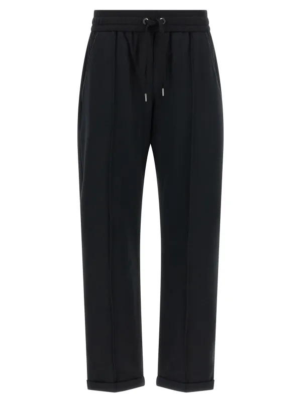 'Track' joggers made by Brunello Cucinelli