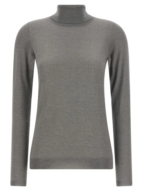 'Sparkling' turtleneck sweater made by Brunello Cucinelli