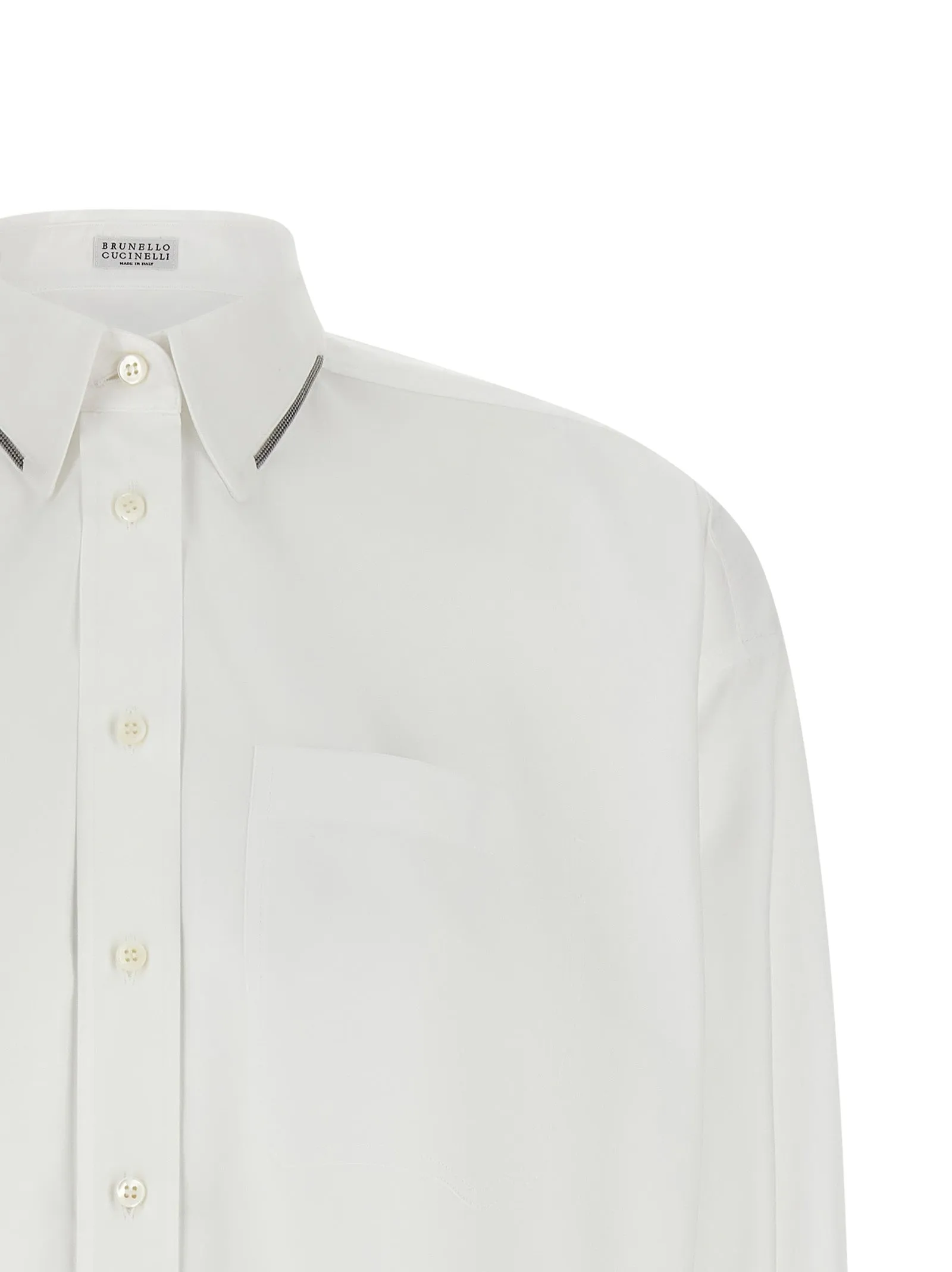 'Shiny Trim' shirt sold by Lord & Taylor product image thumbnail 3