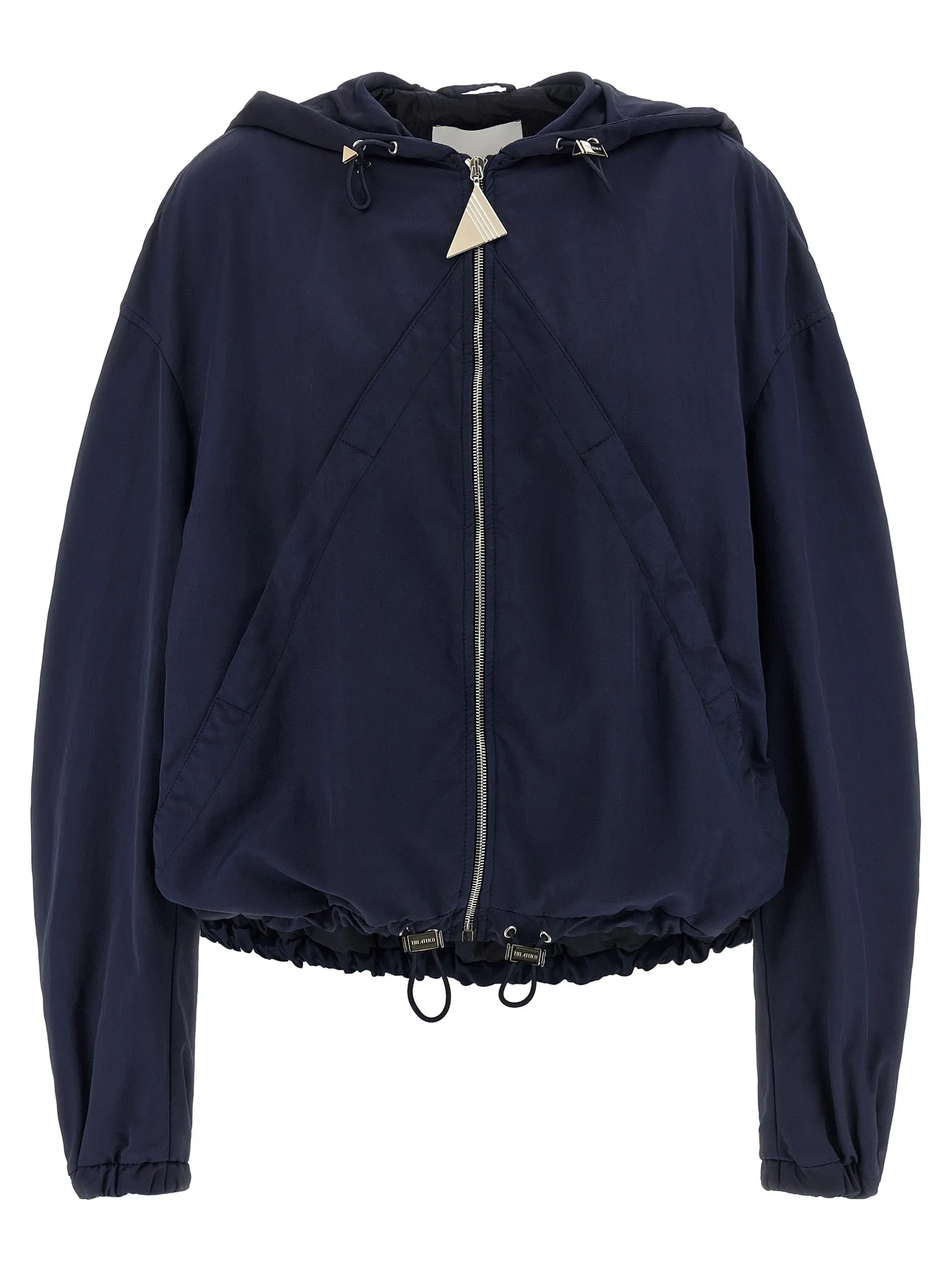Hooded bomber jacket sold by Lord & Taylor