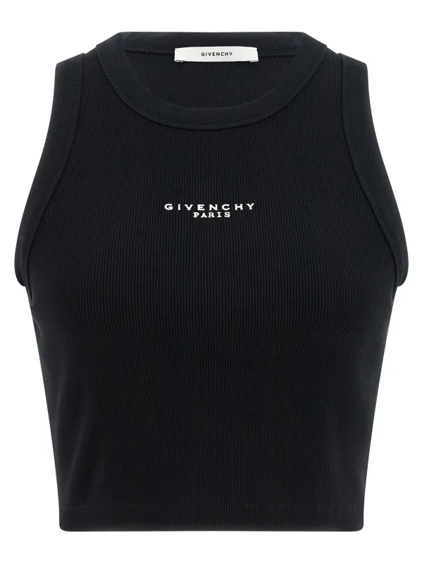'Givenchy Paris' print top made by Givenchy