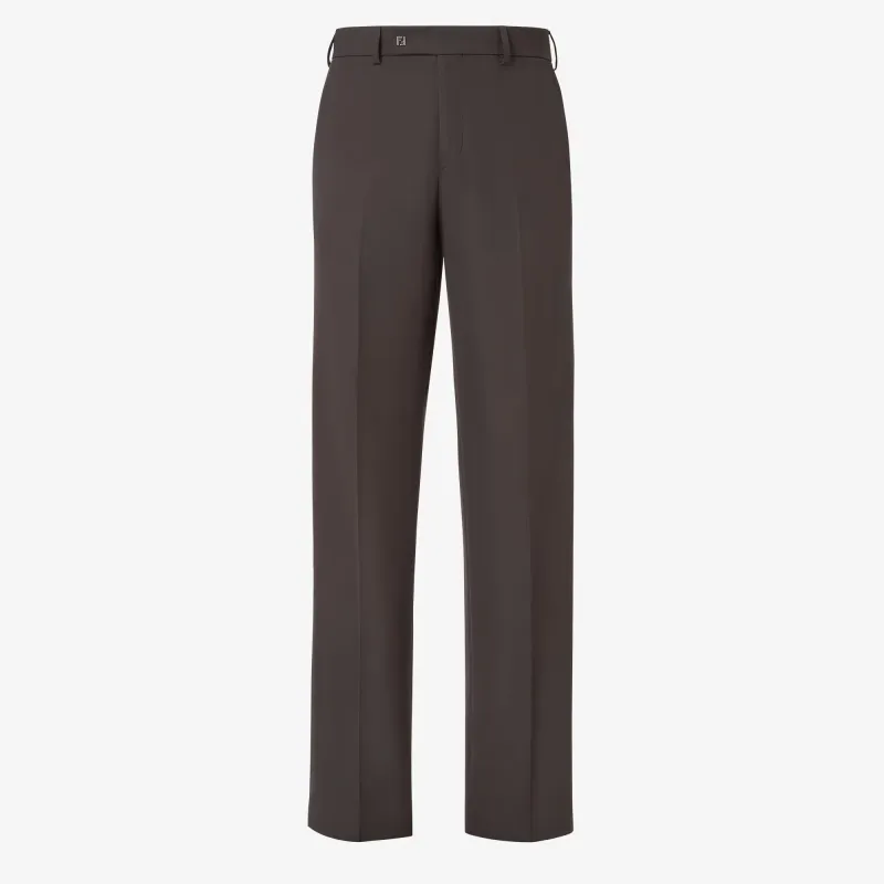 Wool pants made by Fendi