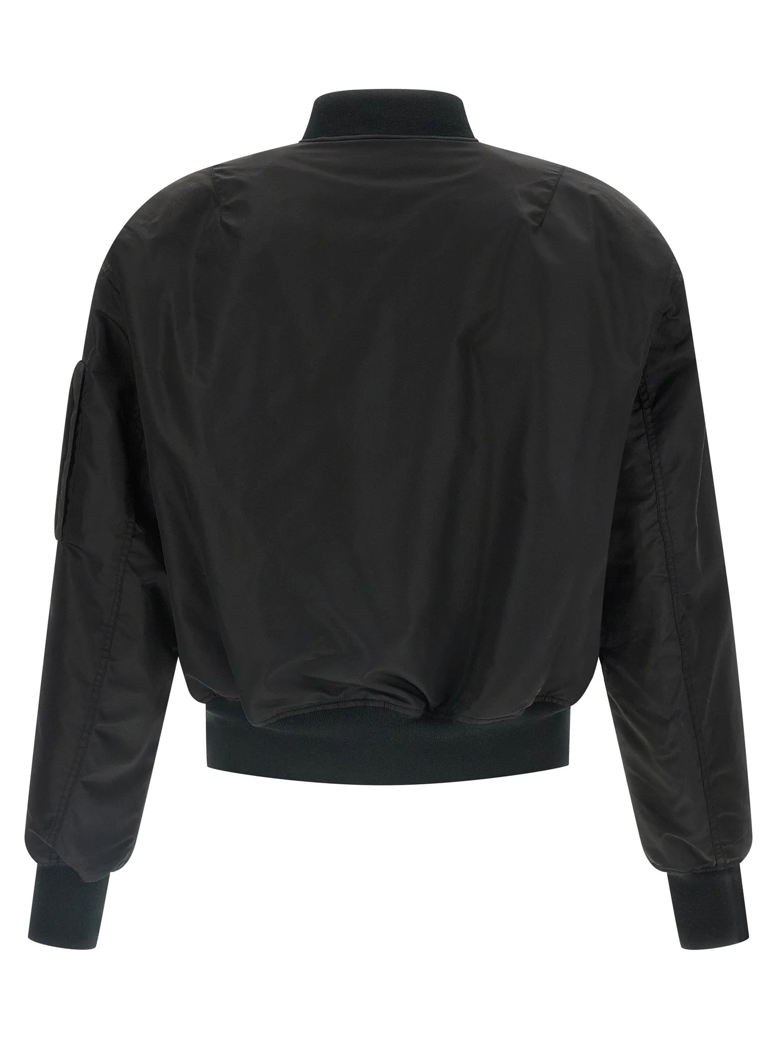 Nylon bomber jacket sold by Lord & Taylor product image thumbnail 2