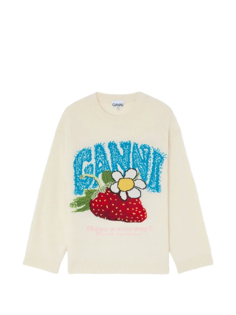 EGRET WOOL RECYCLED WOOL RECYCLED POLYAMIDE SWEATER sold by Lord & Taylor
