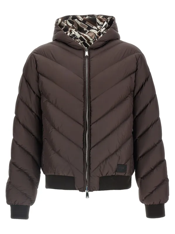 Reversible down jacket made by Fendi