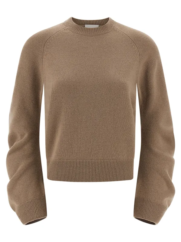 Curved sleeve sweater made by NUDE