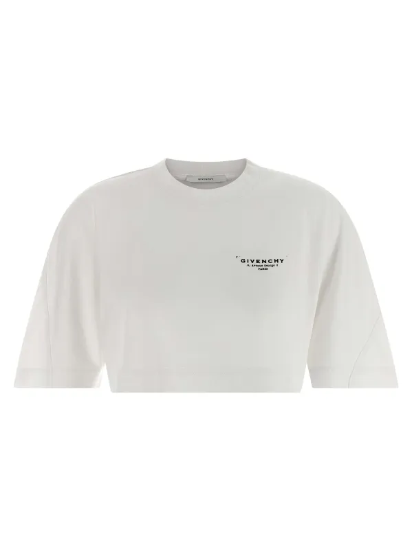 Cropped T-shirt made by Givenchy