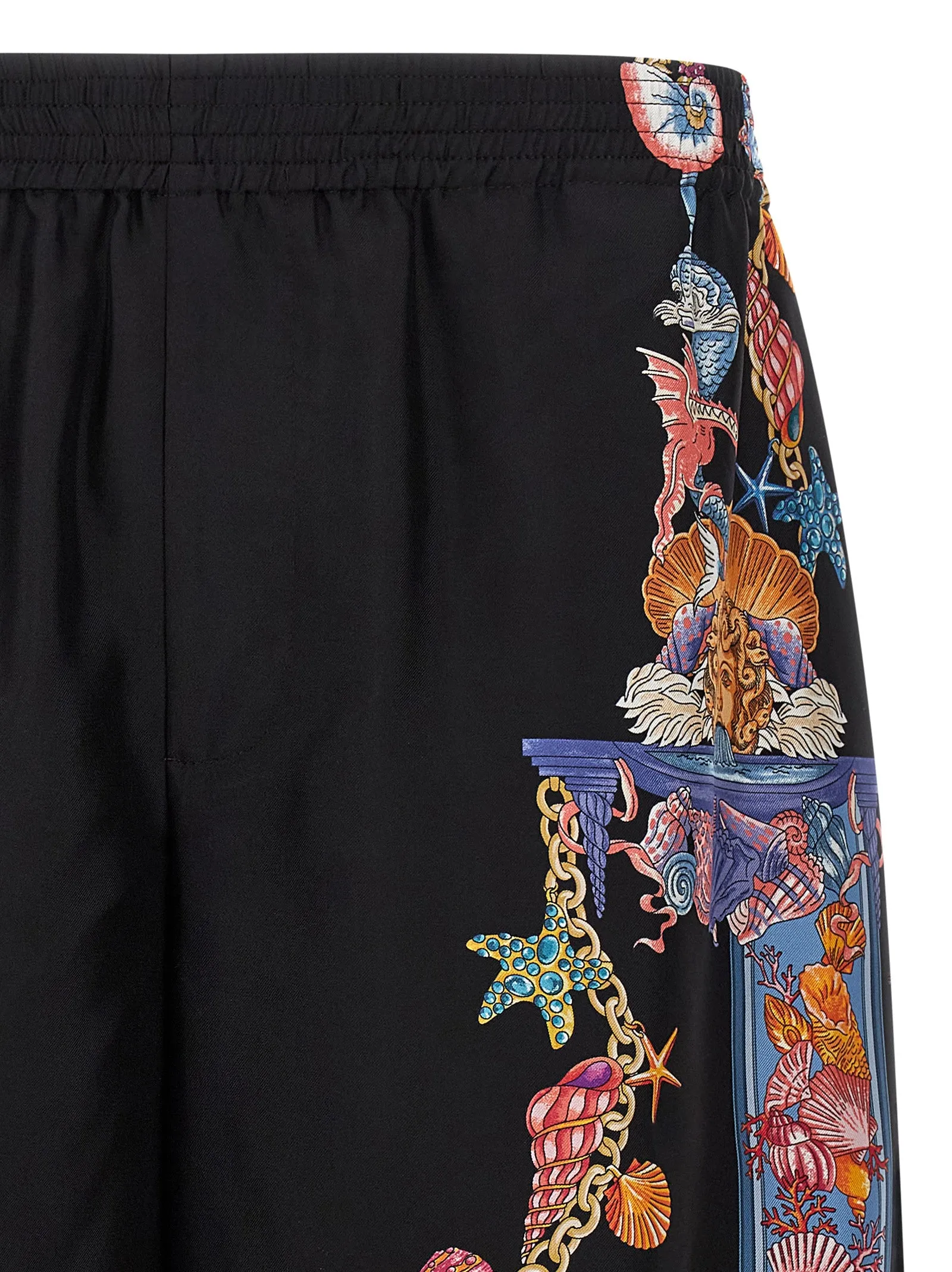 'Coral Theatre' print bermuda shorts sold by Lord & Taylor product image thumbnail 3