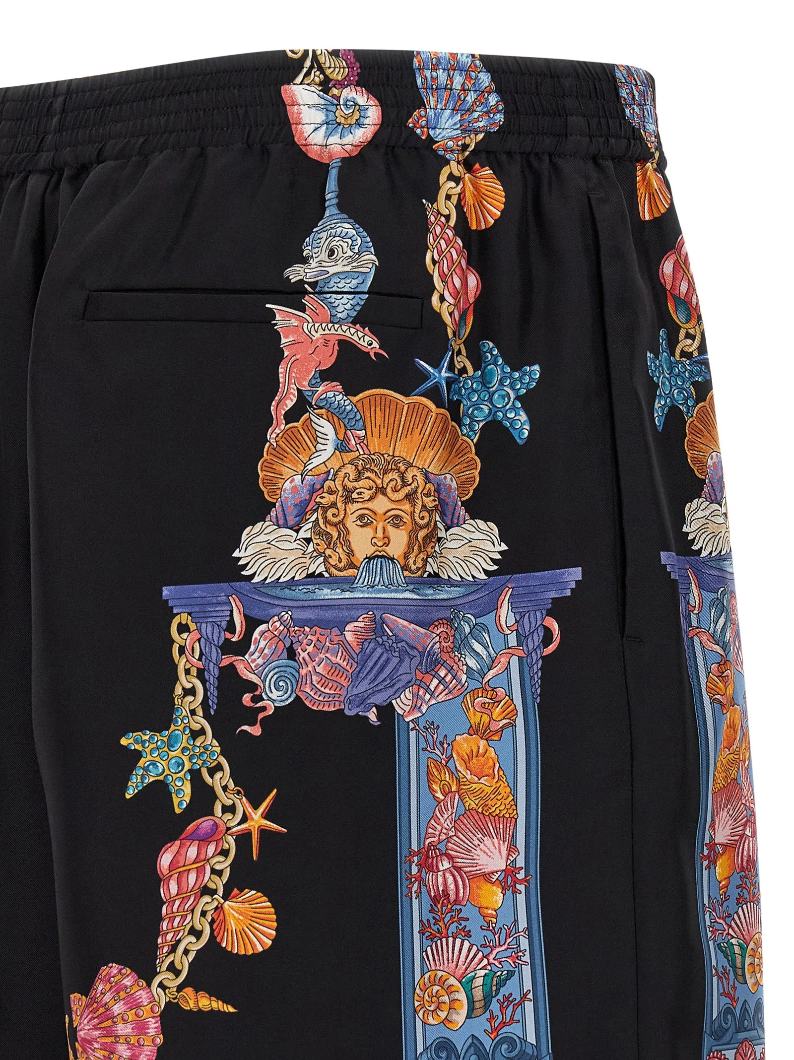 'Coral Theatre' print bermuda shorts sold by Lord & Taylor product image thumbnail 4