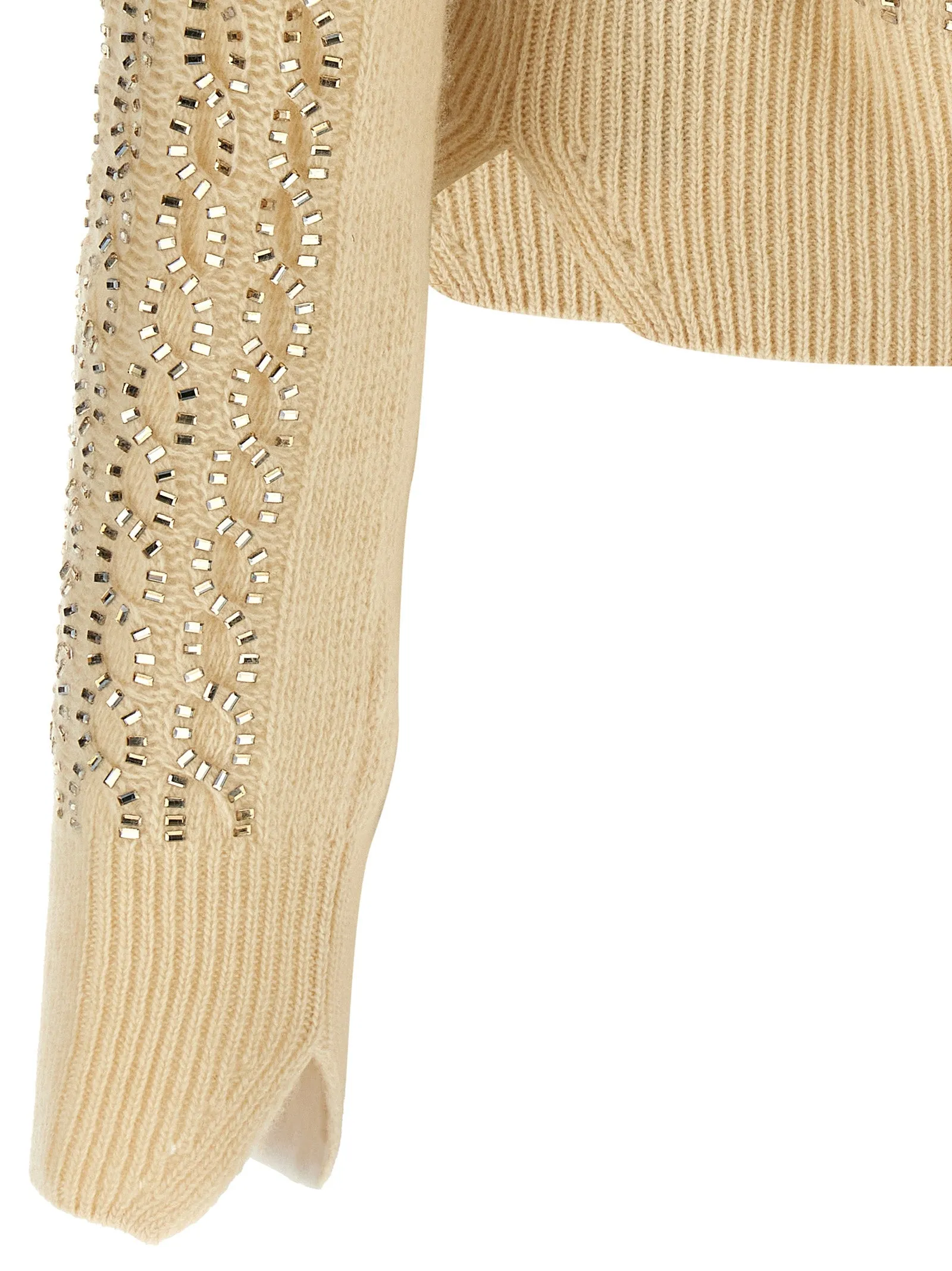 Baguette studded sweater sold by Lord & Taylor product image thumbnail 4