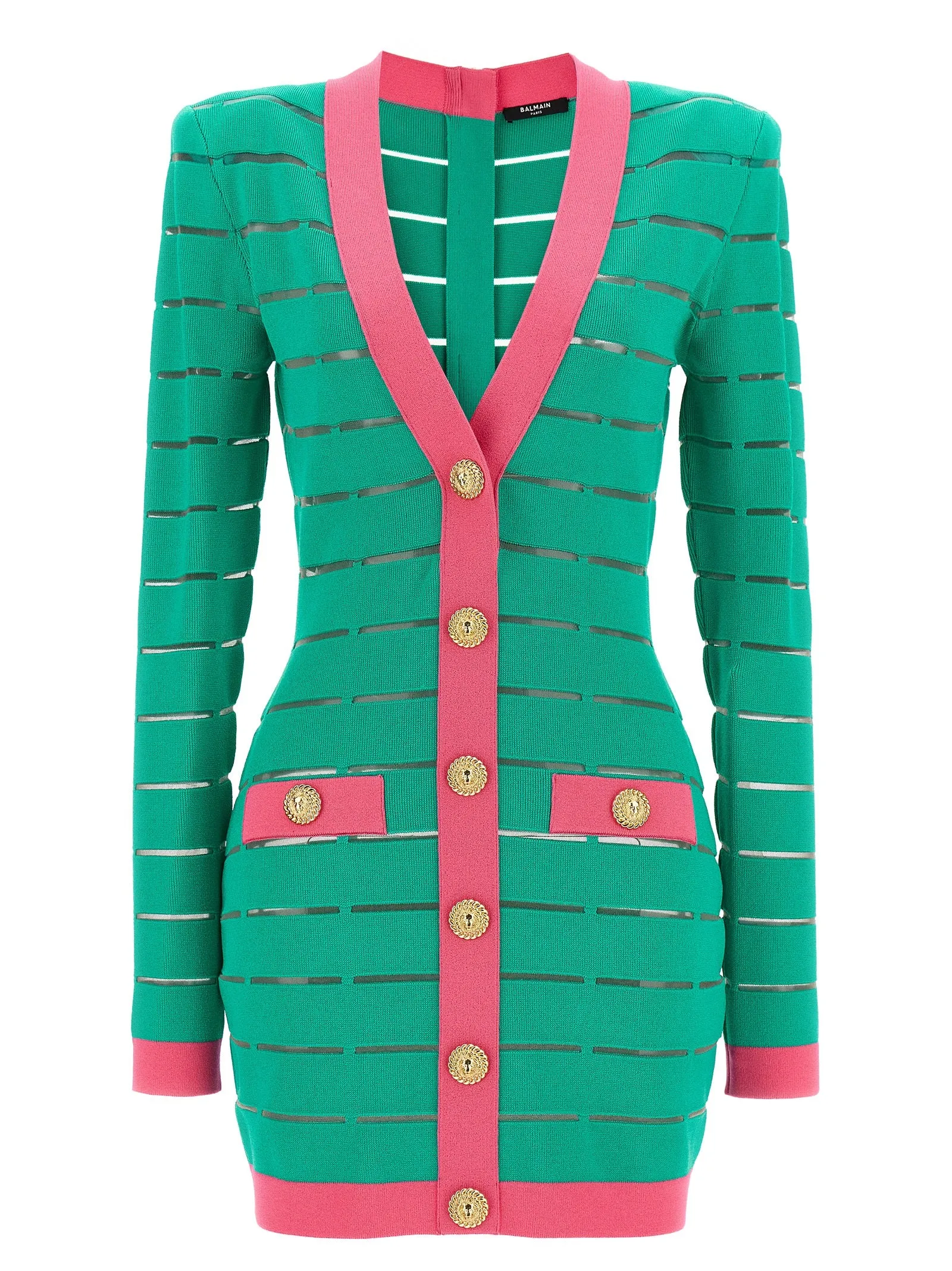 Two-tone knit dress sold by Lord & Taylor