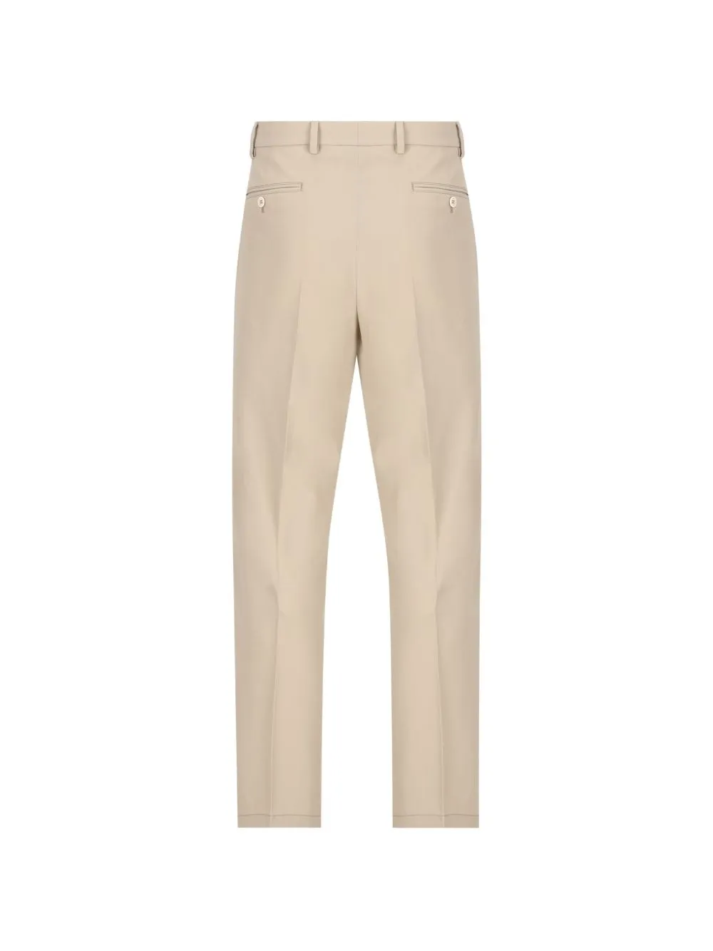 BEIGE COTTON TROUSERS sold by Lord & Taylor product image thumbnail 4