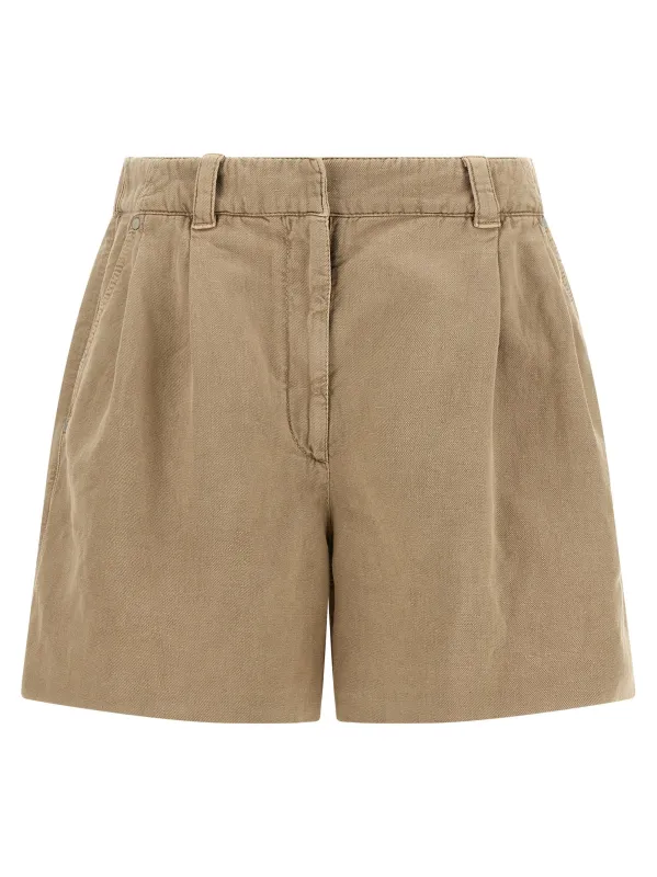 'Baggy' shorts made by Brunello Cucinelli