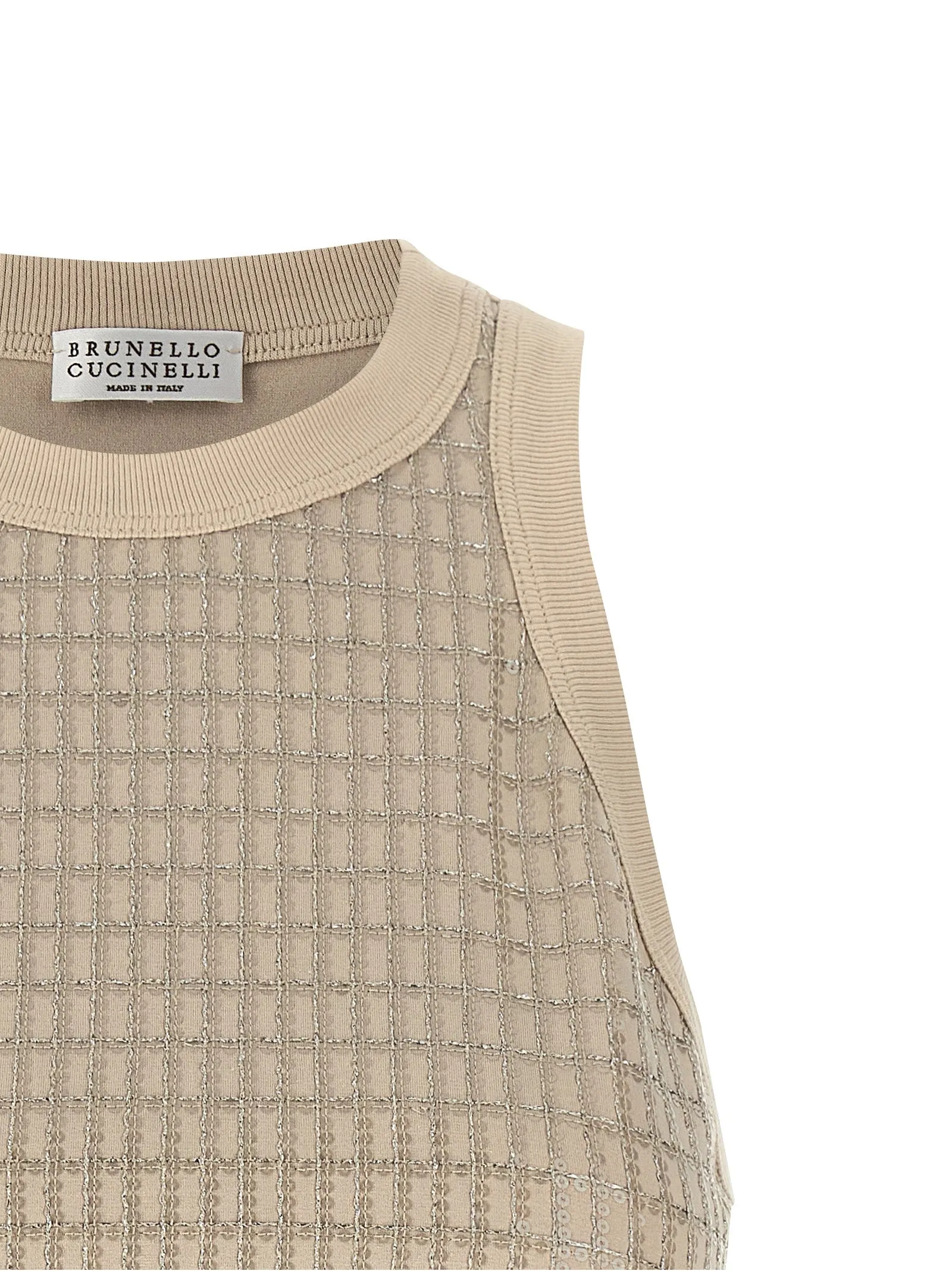 'Dazzling Check Embroidery' top sold by Lord & Taylor product image thumbnail 3