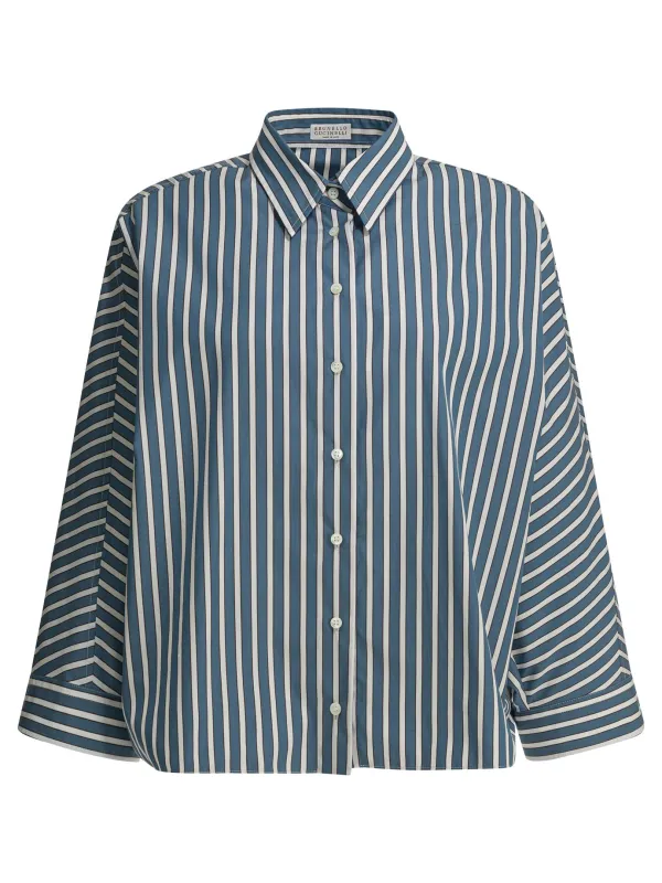 "SHADOW" CASUAL SHIRT made by Brunello Cucinelli