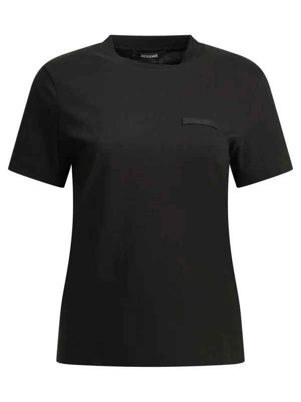 "Gros Grain" Crewneck t-shirt made by Jacquemus