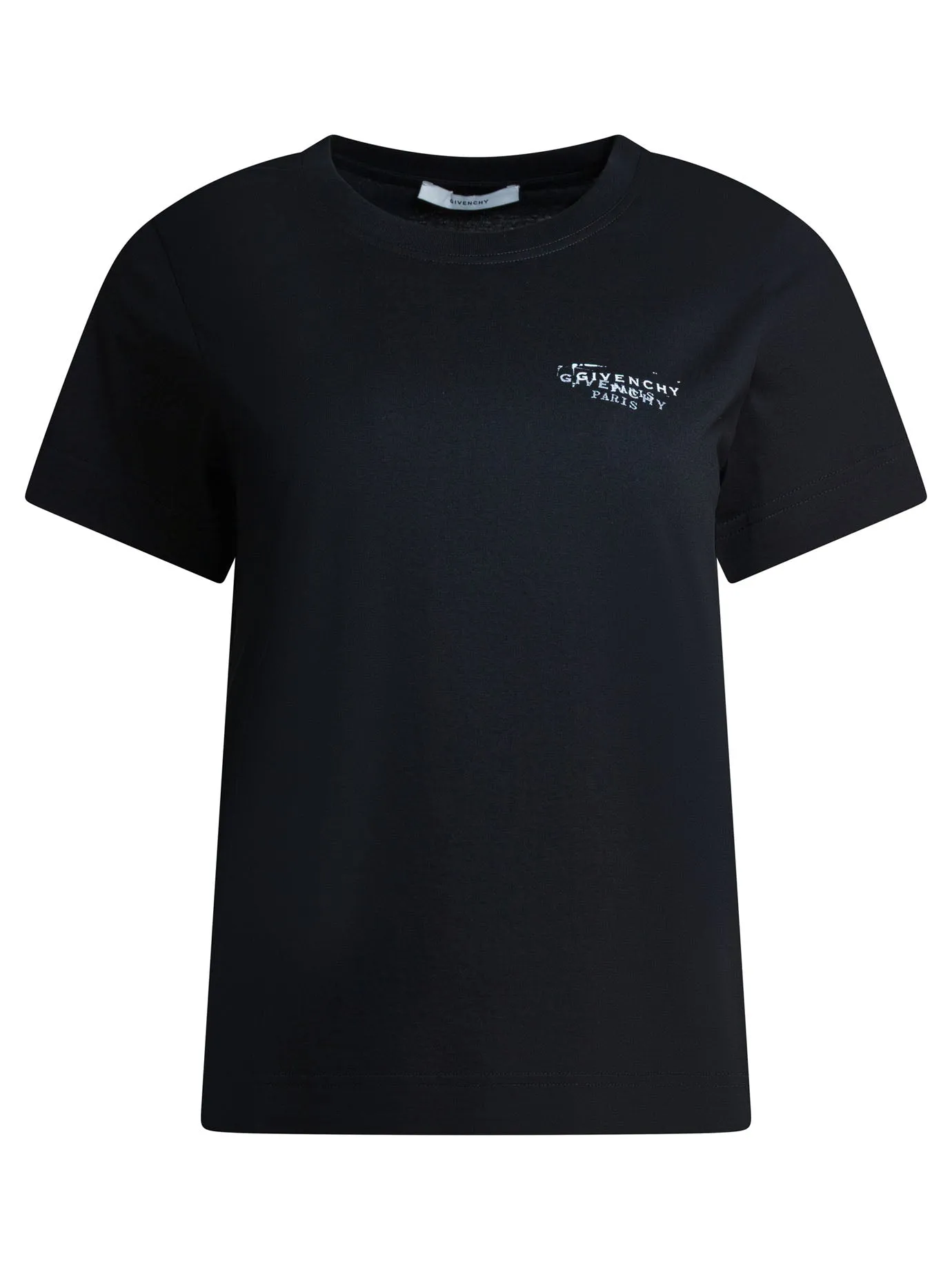"Fitted" crew-neck T-shirt sold by Lord & Taylor