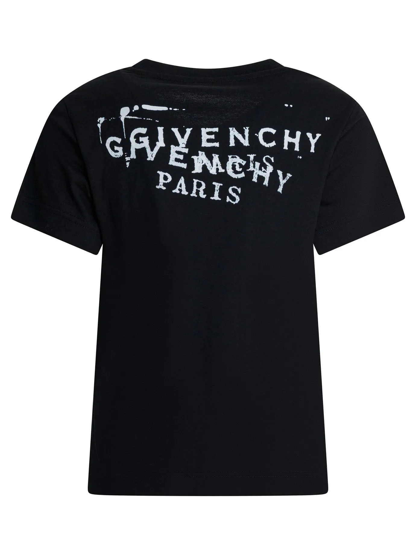"Fitted" crew-neck T-shirt sold by Lord & Taylor product image thumbnail 2