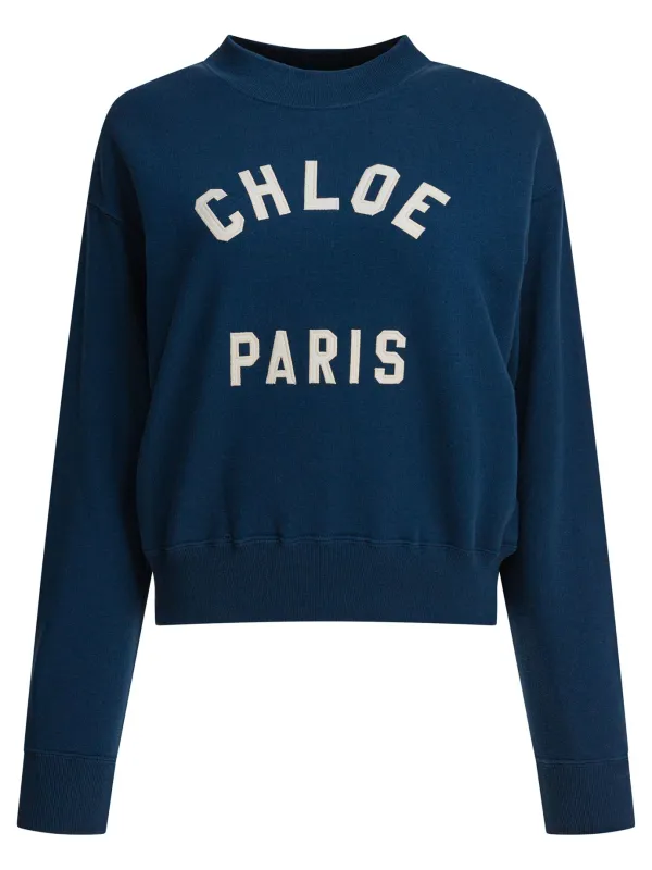 Sweatshirt with logo made by Chloe