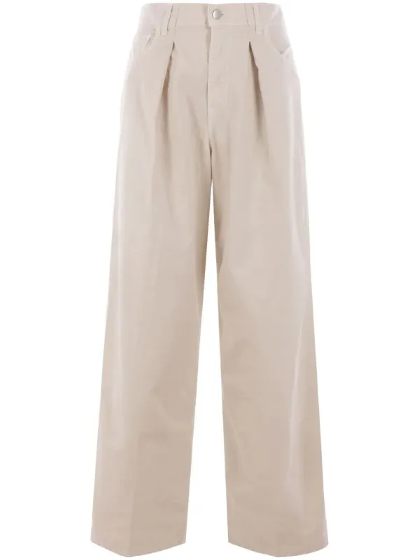 WIDE LEG JEANS made by Haikure