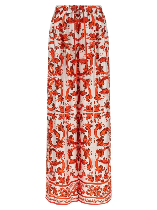 'Maiolica' pants made by Dolce & Gabanna