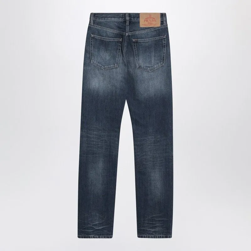 BLUE WASHED-OUT JEANS sold by Lord & Taylor product image thumbnail 2