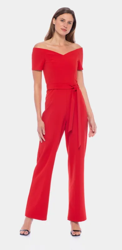 Marina Off the Shoulder Jumpsuit sold by Lord & Taylor
