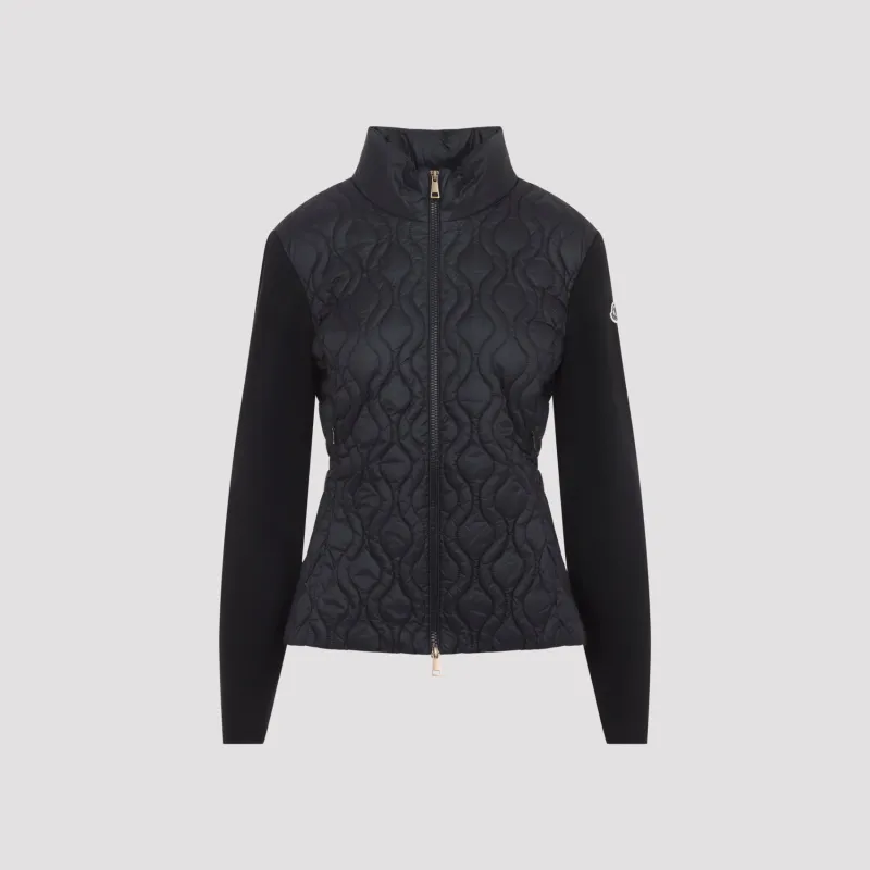 Moncler Quilted Zip-Up Cardigan made by Moncler