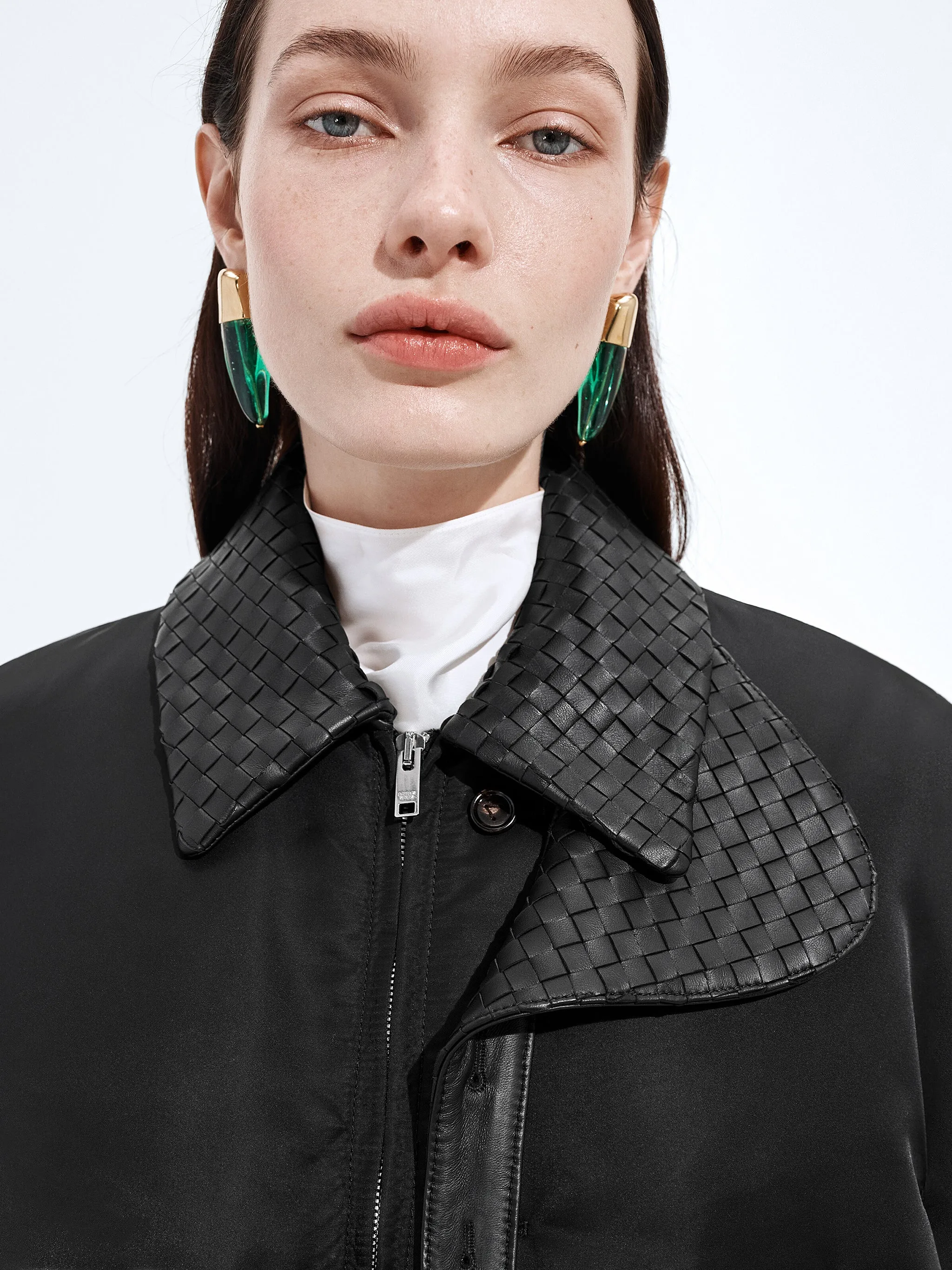PADDED NYLON BOMBER JACKET sold by Lord & Taylor product image thumbnail 4