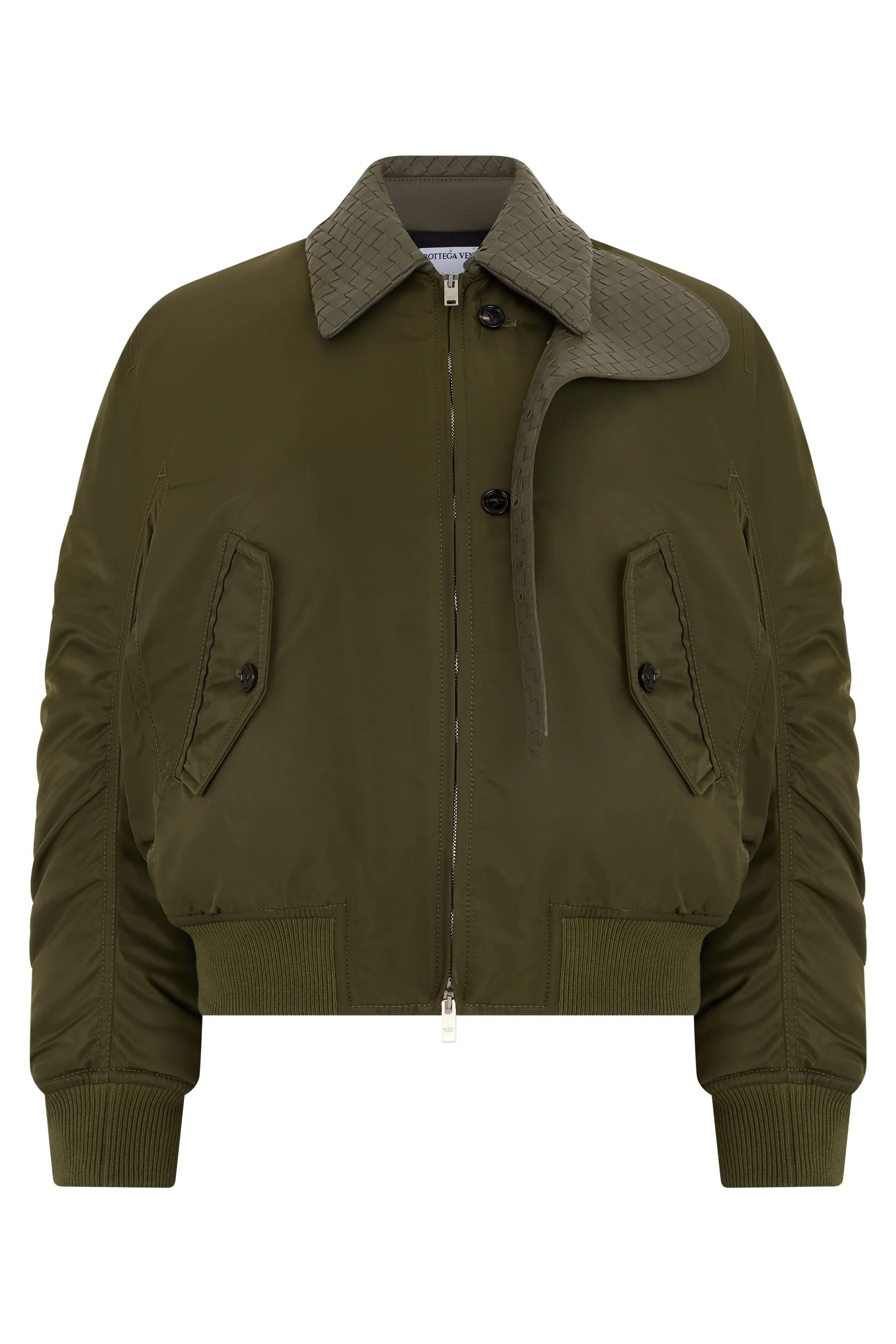 PADDED NYLON BOMBER JACKET sold by Lord & Taylor