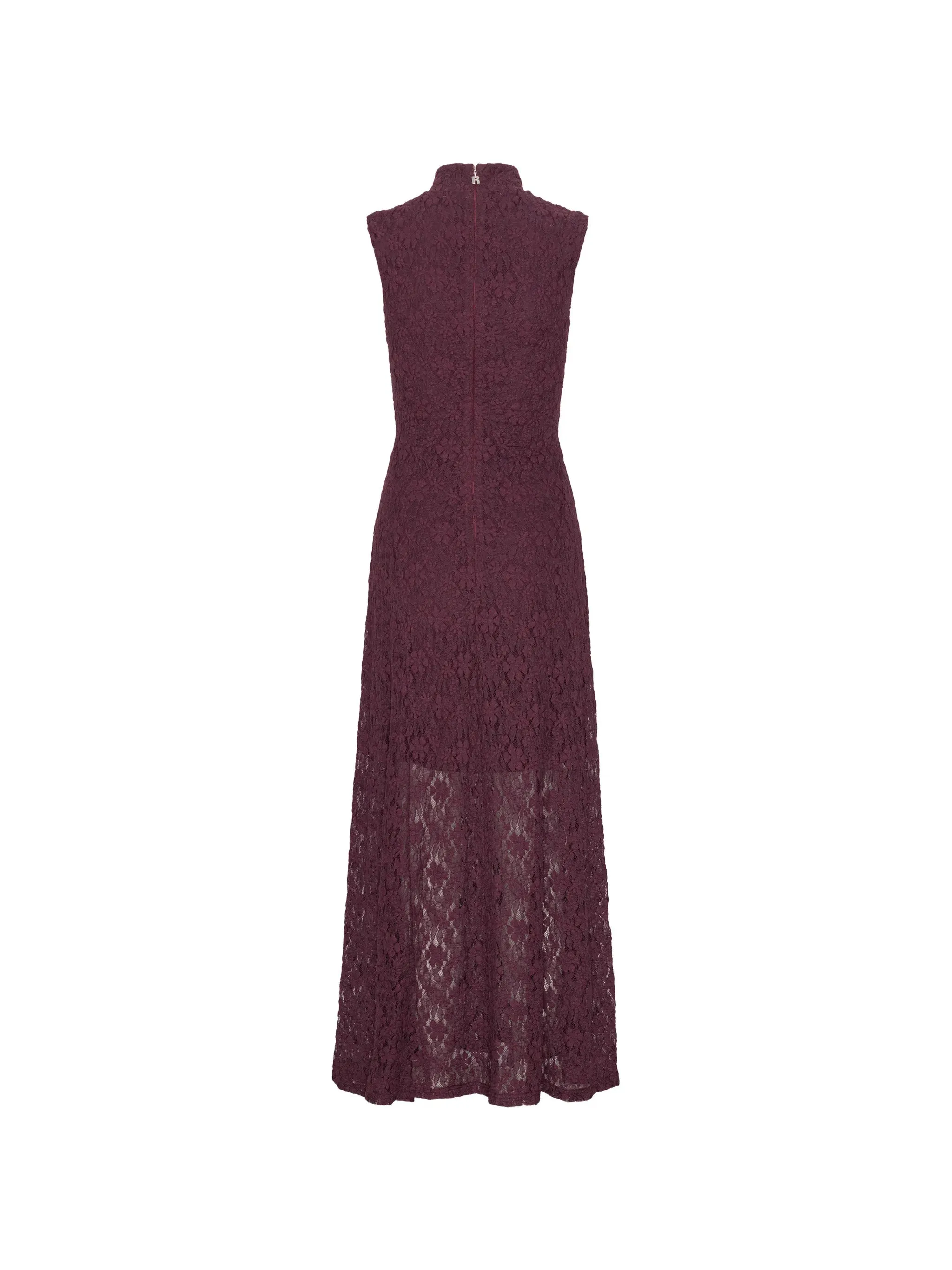 LACE MAXI FLARED DRESS sold by Lord & Taylor product image thumbnail 5