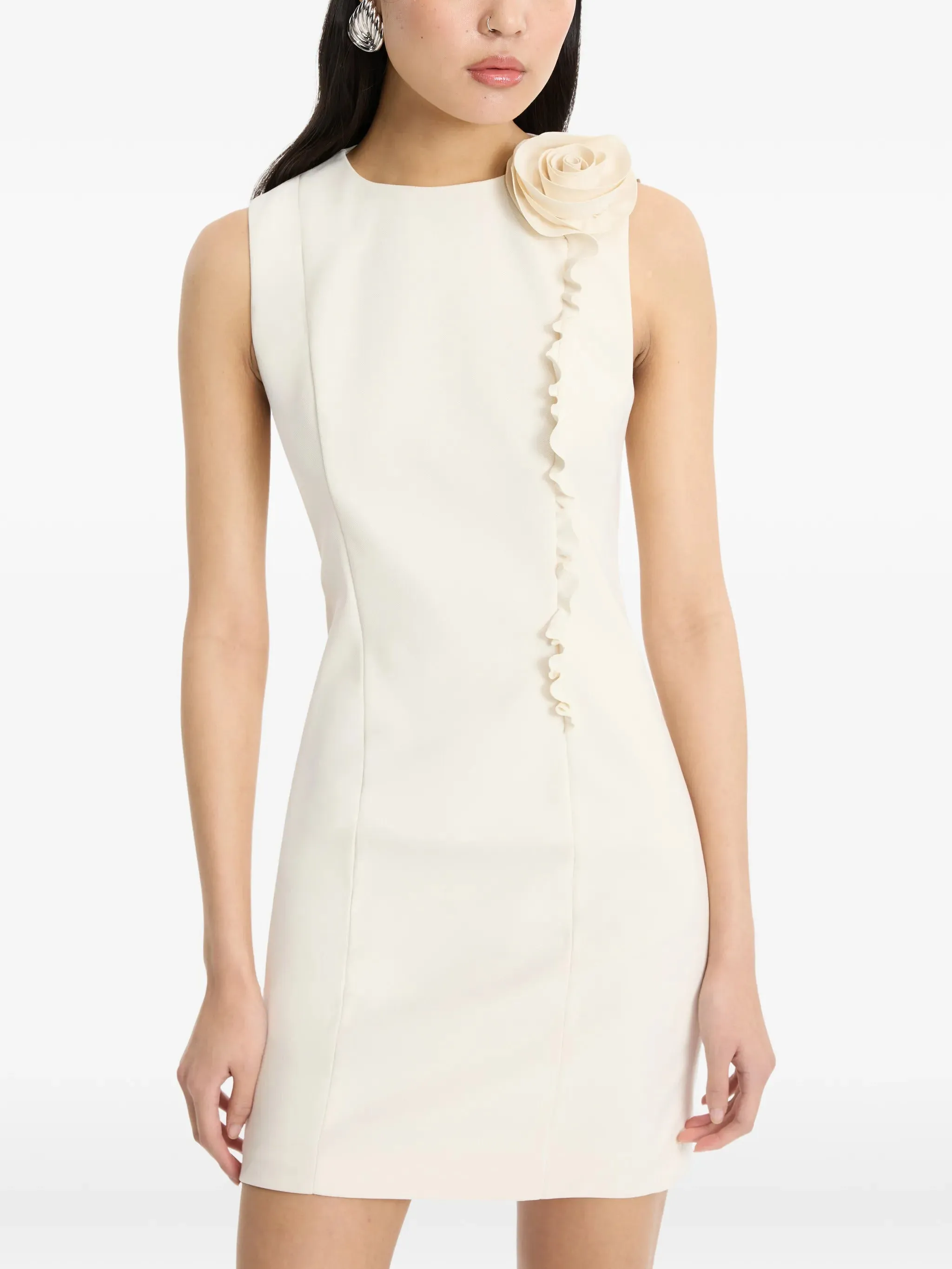 CREPE MINI DRESS sold by Lord & Taylor product image thumbnail 4