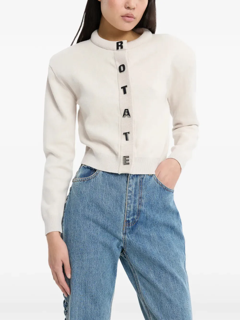 CARDIGAN WITH LOGO sold by Lord & Taylor product image thumbnail 4