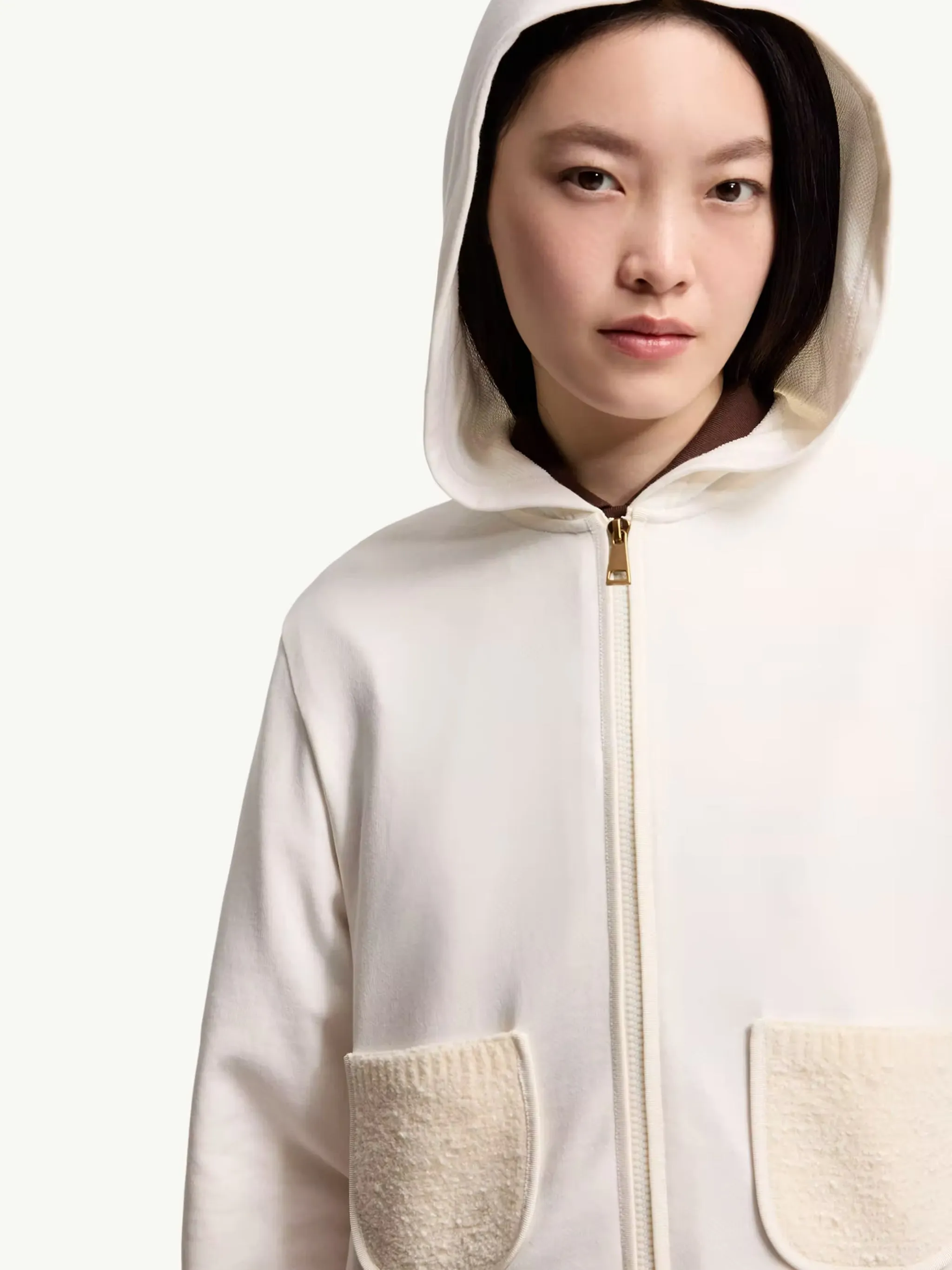 COTTON BLEND ZIP-UP SWEATSHIRT sold by Lord & Taylor product image thumbnail 3