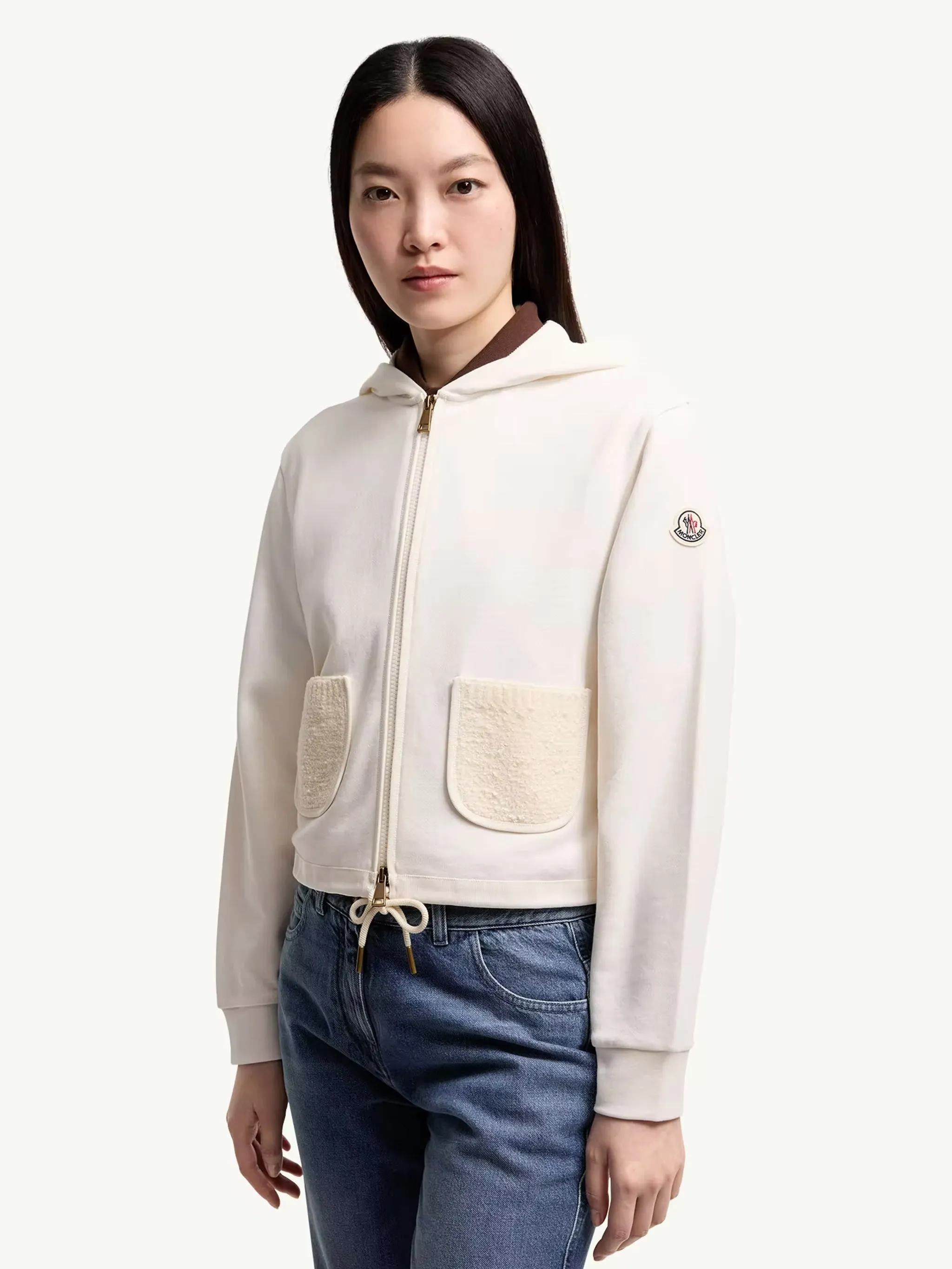 COTTON BLEND ZIP-UP SWEATSHIRT sold by Lord & Taylor product image thumbnail 5