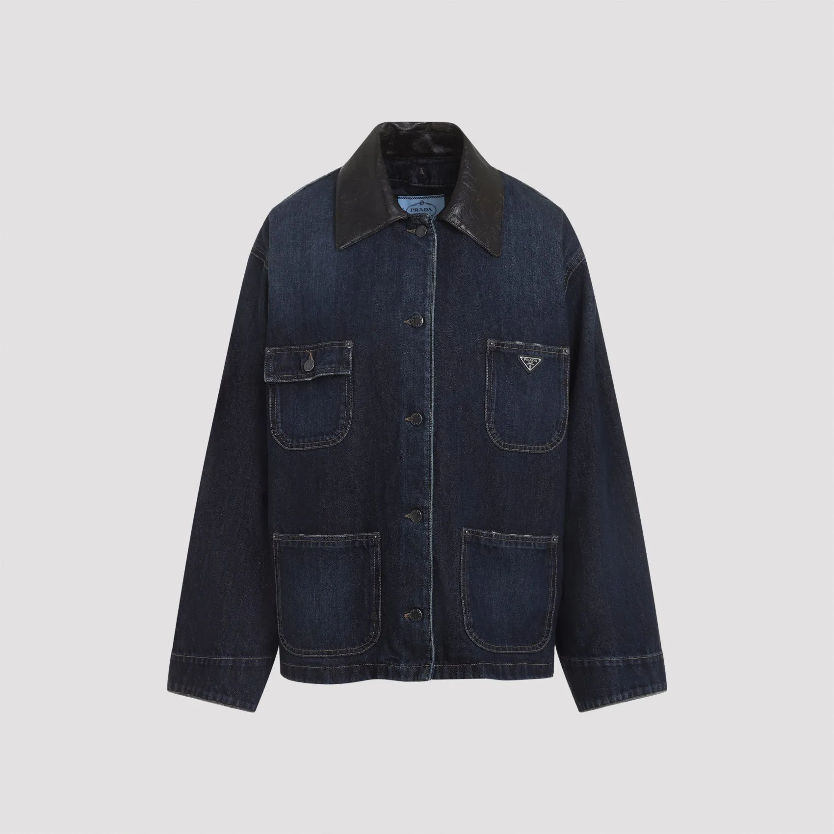 Prada Denim Jacket sold by Lord & Taylor product image thumbnail 3