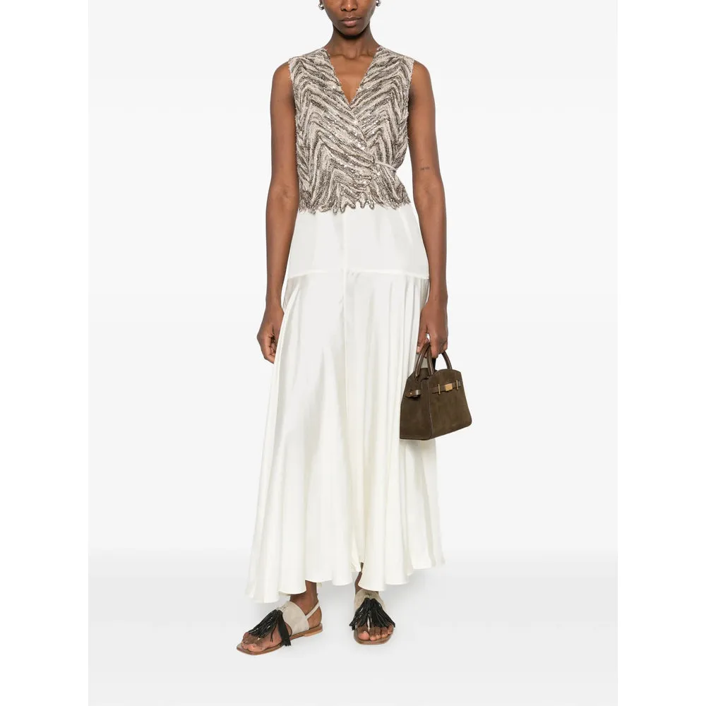 Chevron Pattern Sequin Waistcoat sold by Lord & Taylor product image thumbnail 2