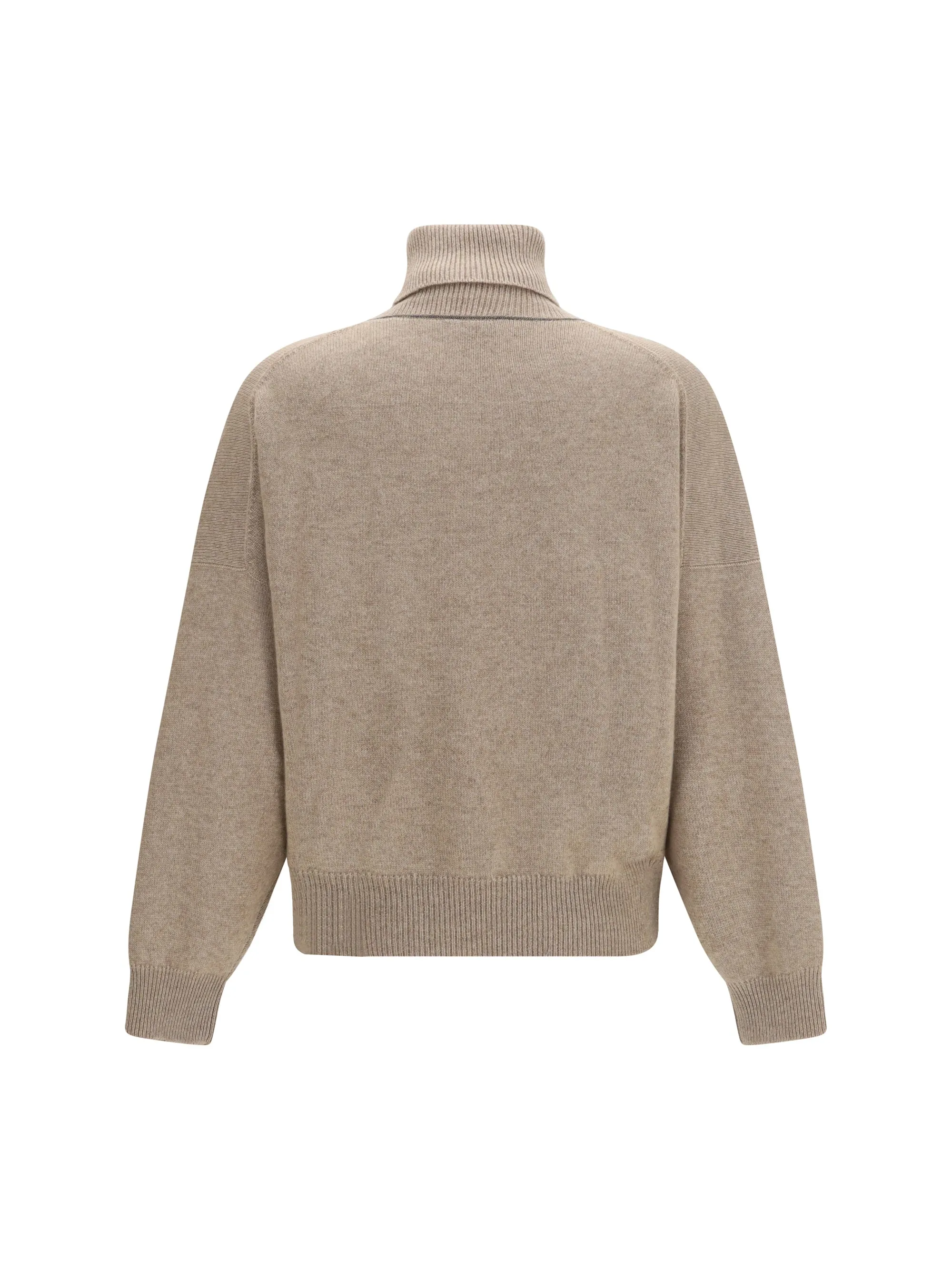 Sweater Turtleneck Cashmere Brown sold by Lord & Taylor product image thumbnail 3