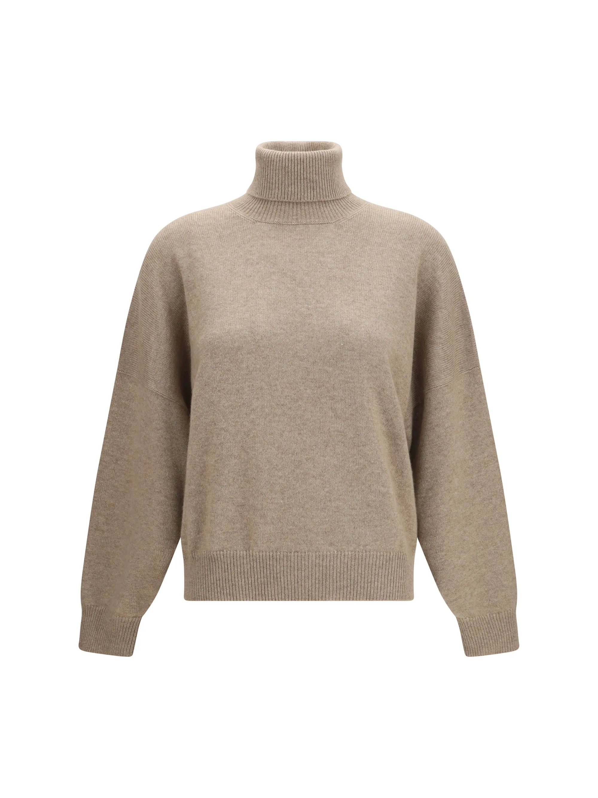 Sweater Turtleneck Cashmere Brown sold by Lord & Taylor