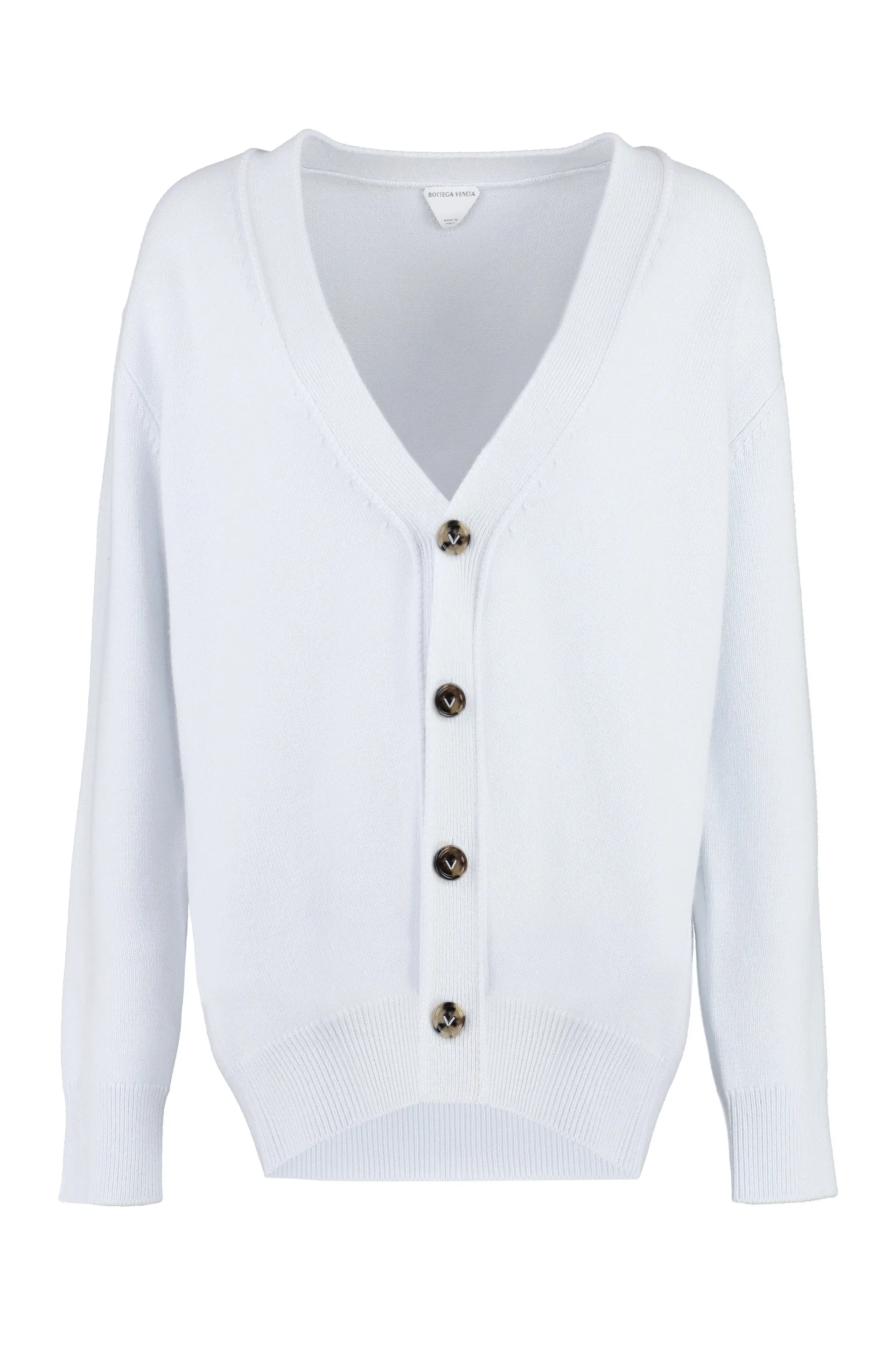 Cashmere Cardigan with Elbow Patches sold by Lord & Taylor