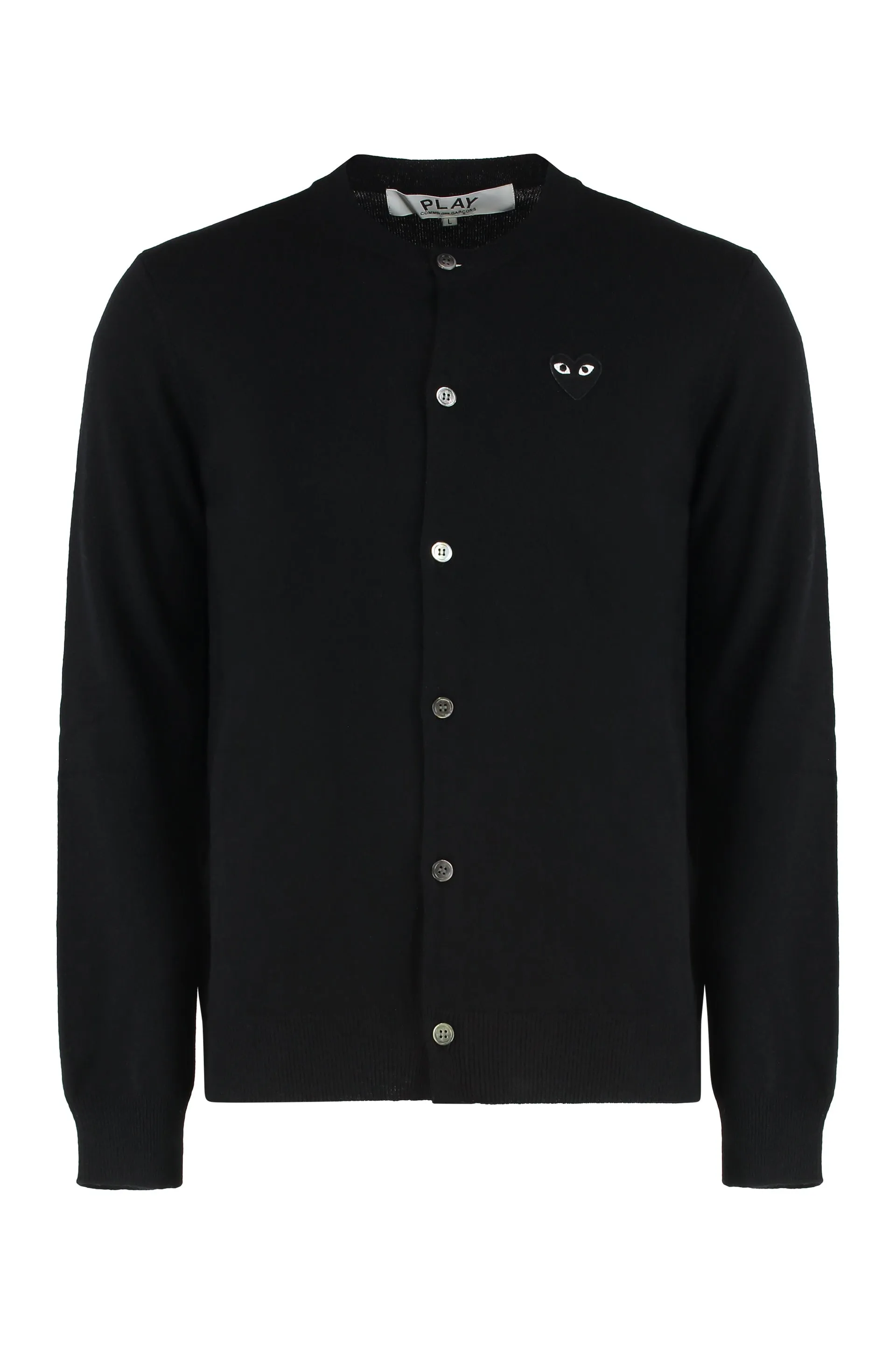 Wool Cardigan with Logo Detail sold by Lord & Taylor