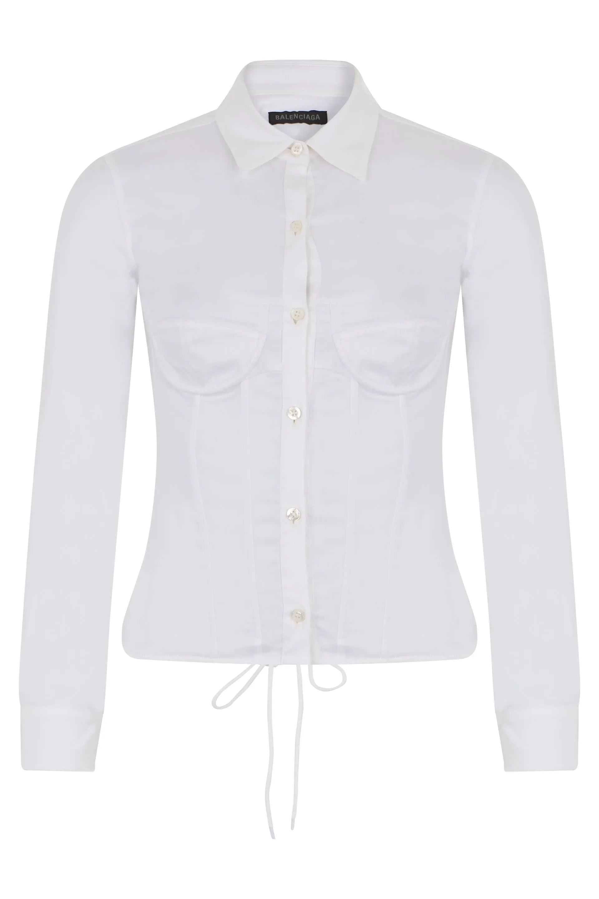 Shirt Cotton Long-Sleeve White sold by Lord & Taylor