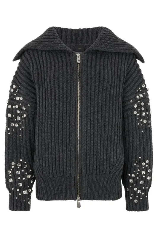 Gavi Wool-Blend Cardigan made by Pinko