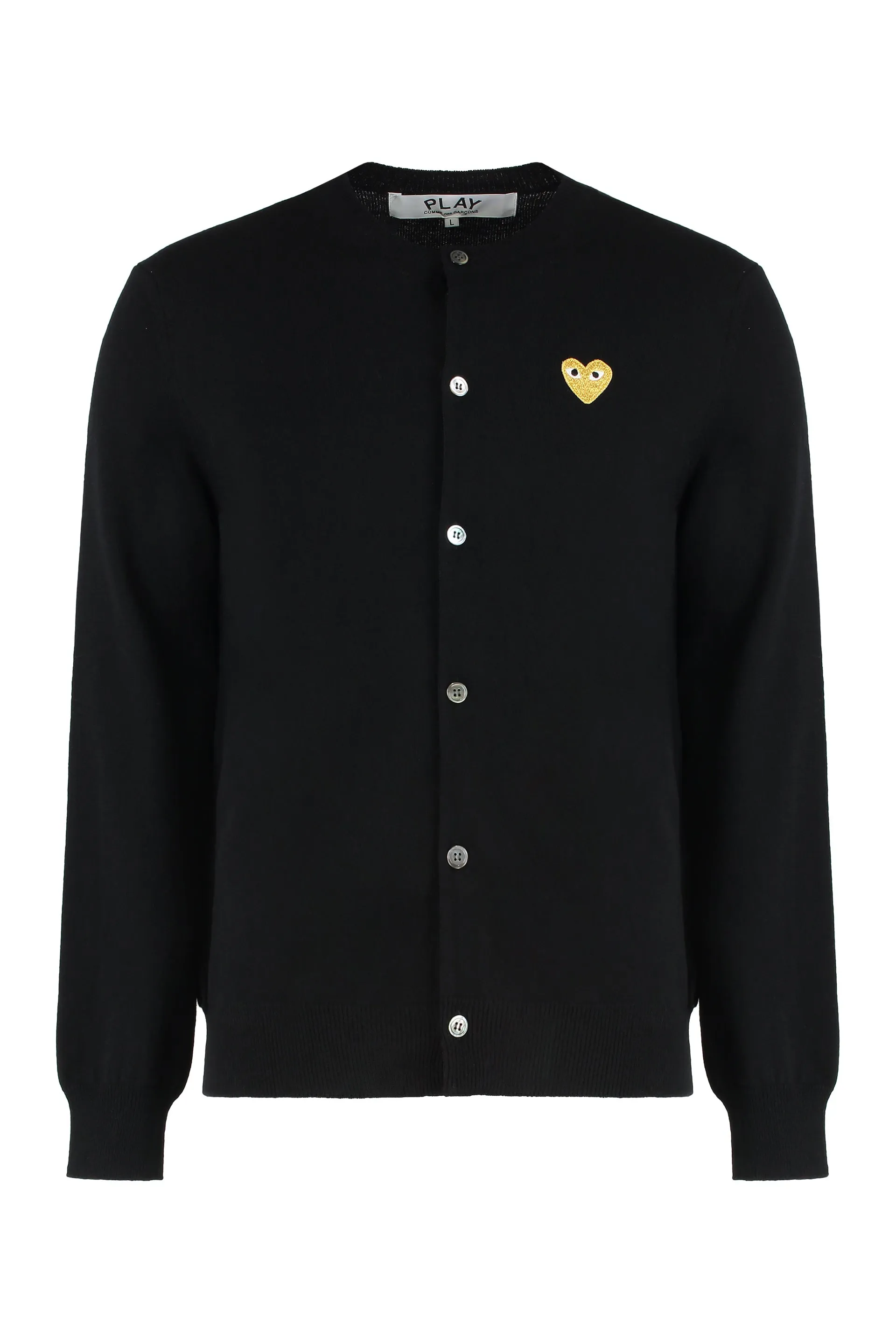 Wool Cardigan with Logo Detail sold by Lord & Taylor