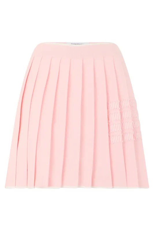 Mini Skirt in Pink made by Thom Browne